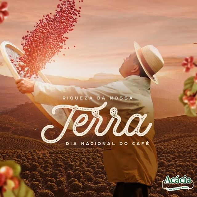 O maior tesouro da nossa terra, merece um dia especial! ☕
-

O Brasil 🇧🇷 é o maior produtor de café do mundo, uma paixão nacional que nos dá orgulho e faz parte de nossa vida. ❤️